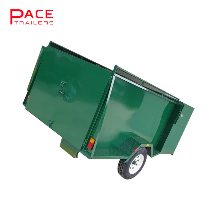 7x5 Lawn Mower Single Axle Gardener Trailer, 1400 kg GVM