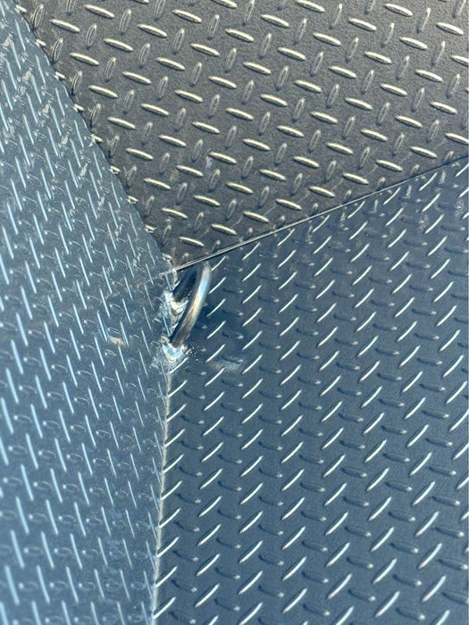 8x6 tipper trailer high sides with excavator use upgrades - 2.8T gvm