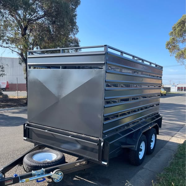 12'x6' stock crate / cattle crate / livestock trailer -3.5 ton gvm