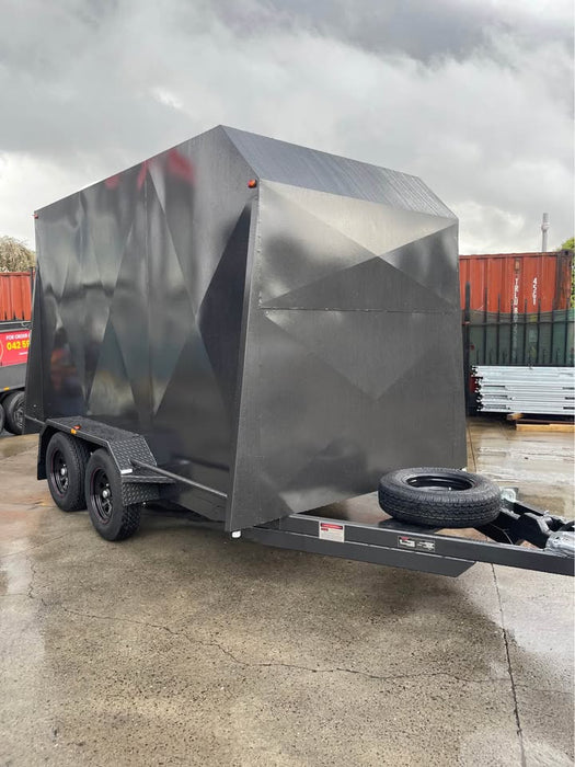 12'x6' enclosed trailer 7' high - 3.2 ton gvm