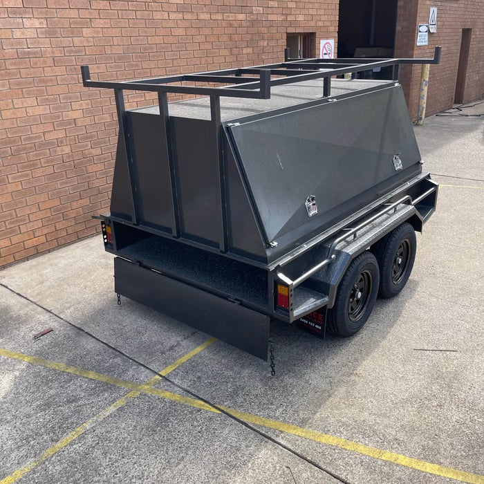 8x5 Tradesman Top Trailer - Low Sides + 2 pc Design