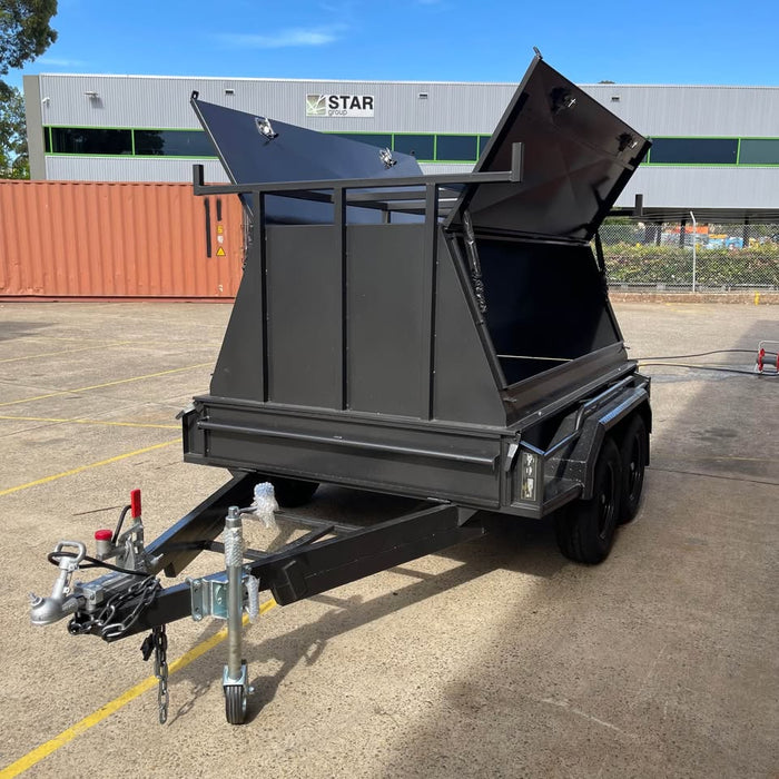 8x5 Tradesman Top Trailer - Low Sides + 2 pc Design