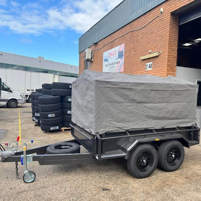 8x5 Box Trailer with Canvas Cover