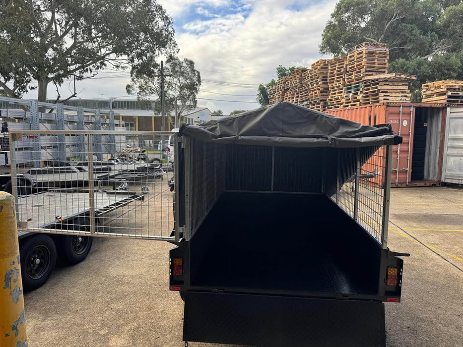 8x5 Box Trailer with Canvas Cover