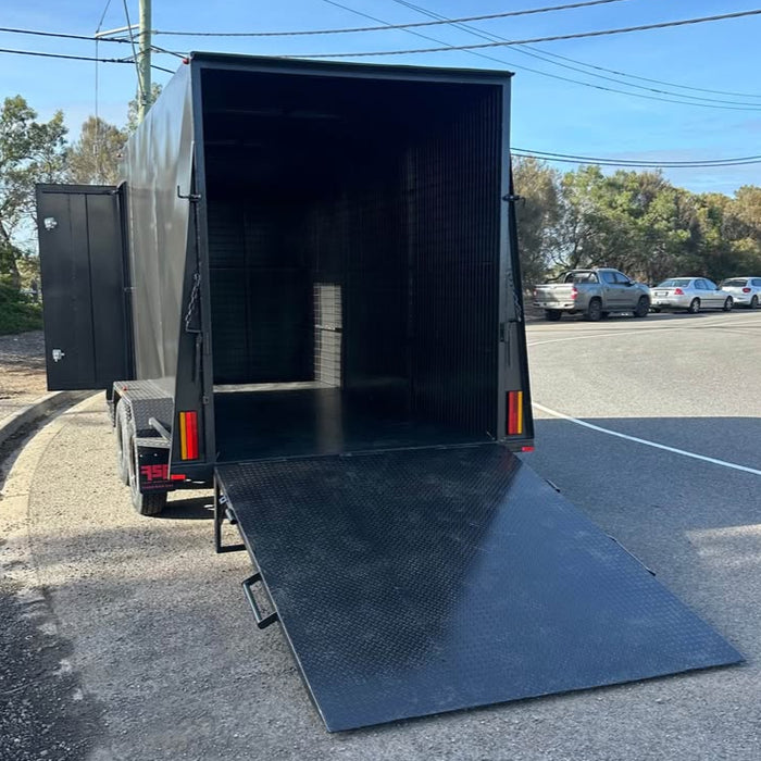 14x6 Enclosed Trailer with Side Door 7' high -3.2 t GVM