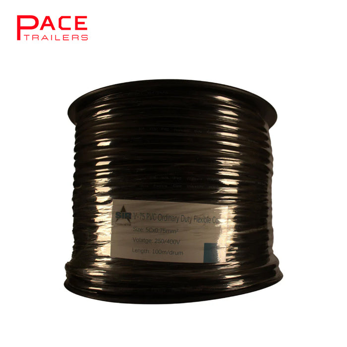 Wire 5 Core 100m Long 9/0.29
