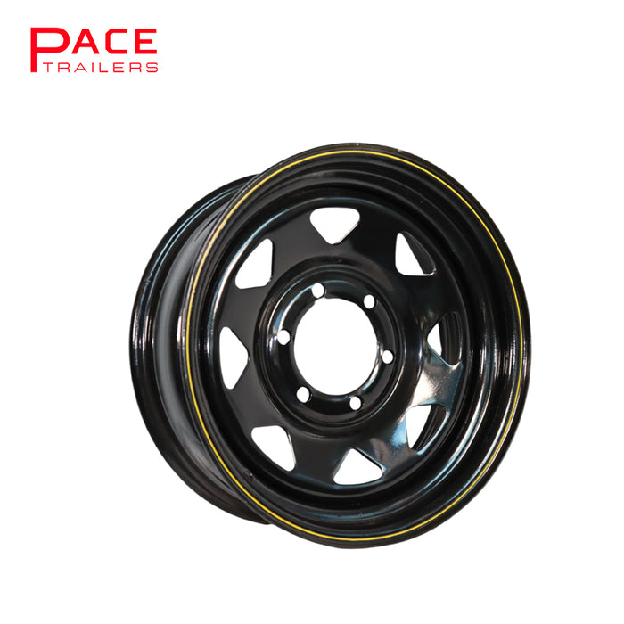 16x7" Landcruiser Black Sunraysia Rim