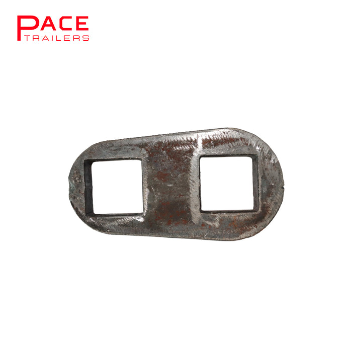 Drop Axle Plate 40sq Axle