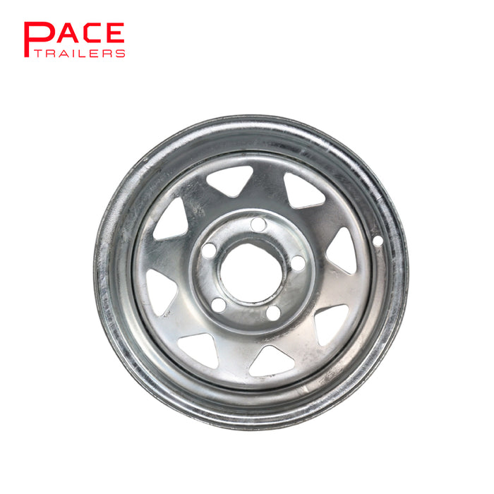 13 x 4.5 Inch HT Galvanised Rim