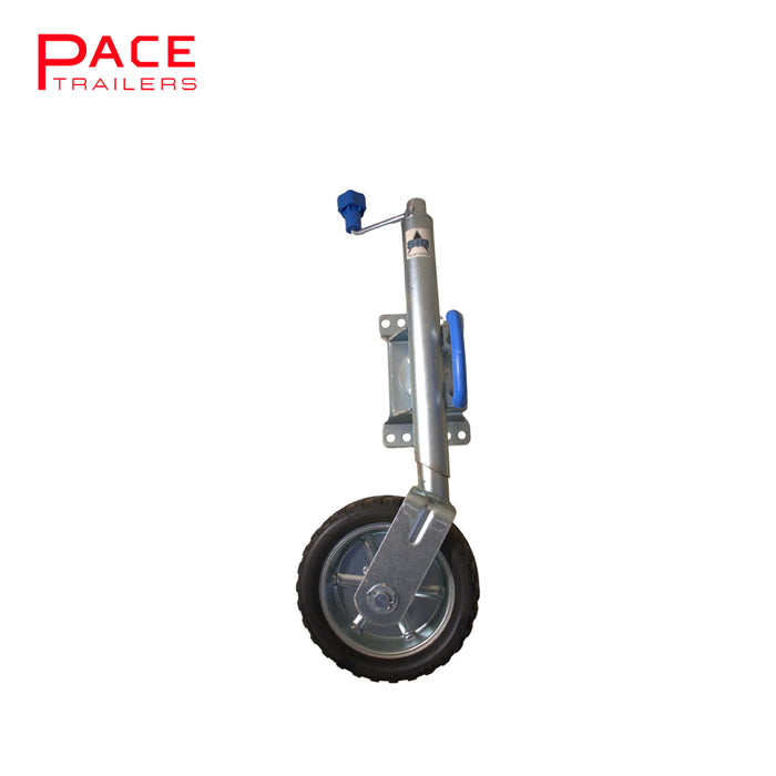 10 Inch Jockey Wheel Swing Up Bracket Galvanised