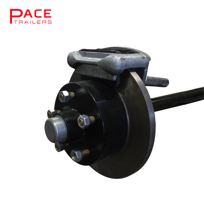 40mm Square Mechanical Braked Axle