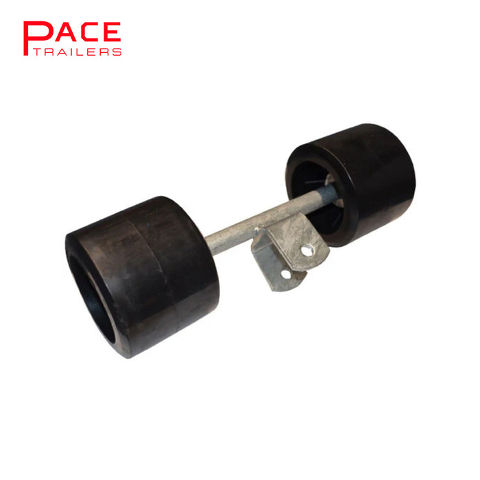Wobble Roller Double Black Assembly