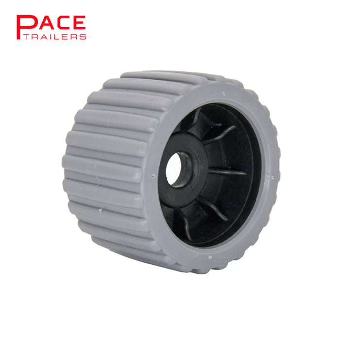 Wobble Grey Roller Ribbed