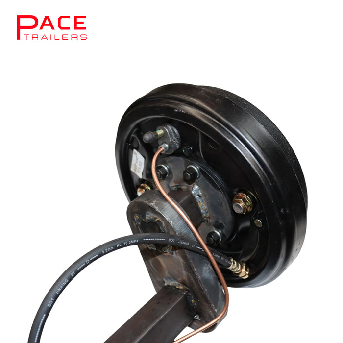 45mm Square Drop Axle Braked (4" drop)