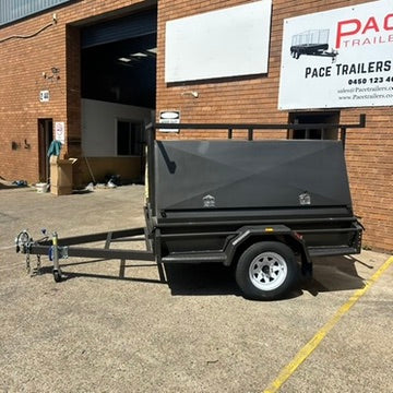 7x5 Single Axle Tradesman Trailer