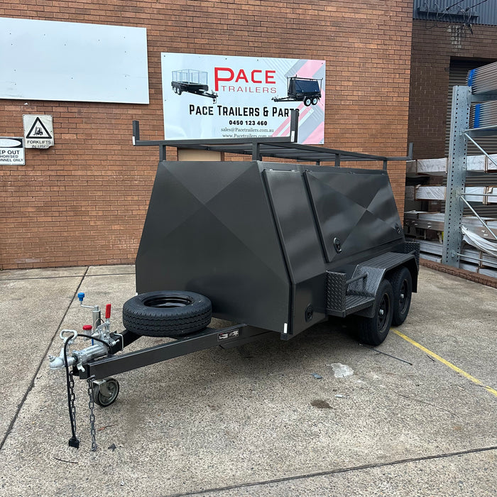 8x5 Tradesmen with Slanted Compressor Box