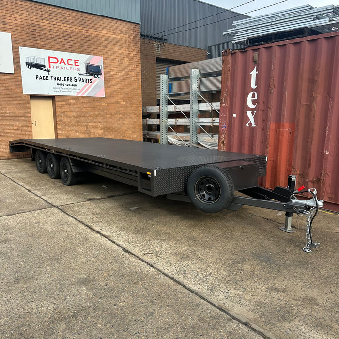 8m x 2.4m Tri-Axle Flat Tabletop Trailer