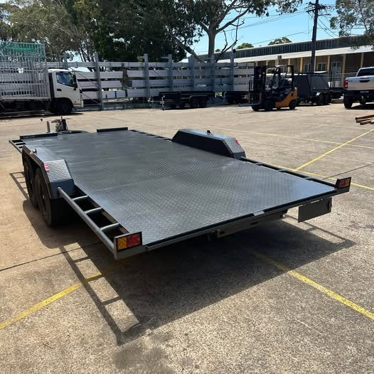 16'x6'6" Semi Flat Car Trailer