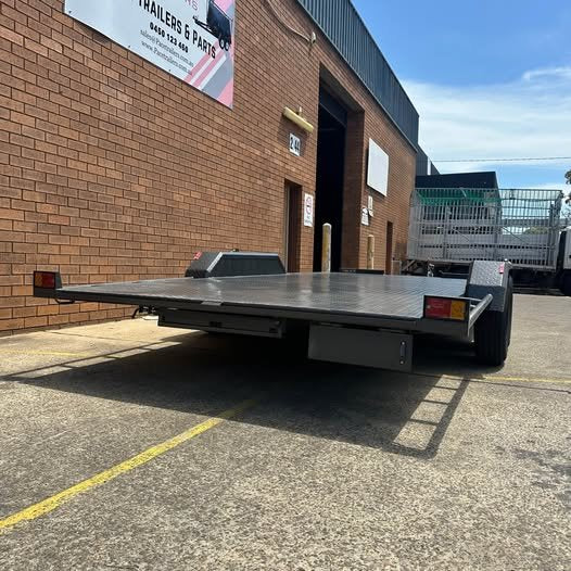 16'x6'6" Semi Flat Car Trailer