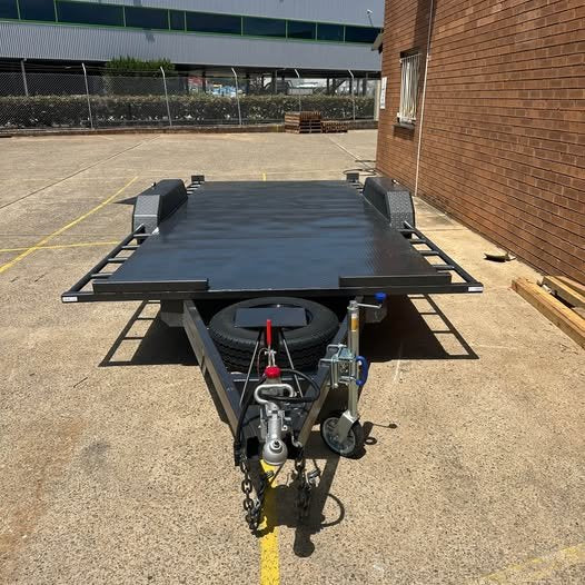 16'x6'6" Semi Flat Car Trailer