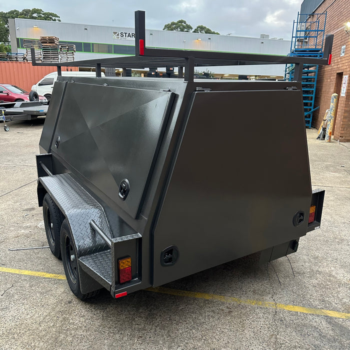 8x5 Tradesmen with Slanted Compressor Box