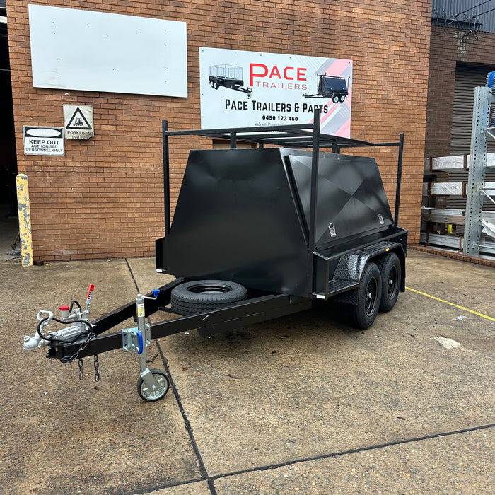 8x5 Tandem Tradesman Top Trailer – 1Piece Design