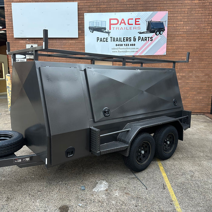 8x5 Tradesmen with Slanted Compressor Box