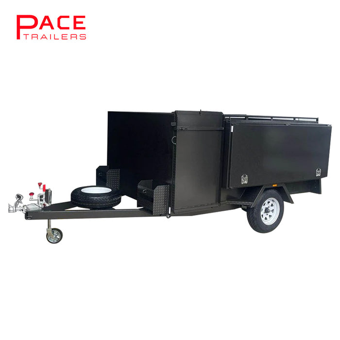 7x5 Lawn Mower Gardener Trailer