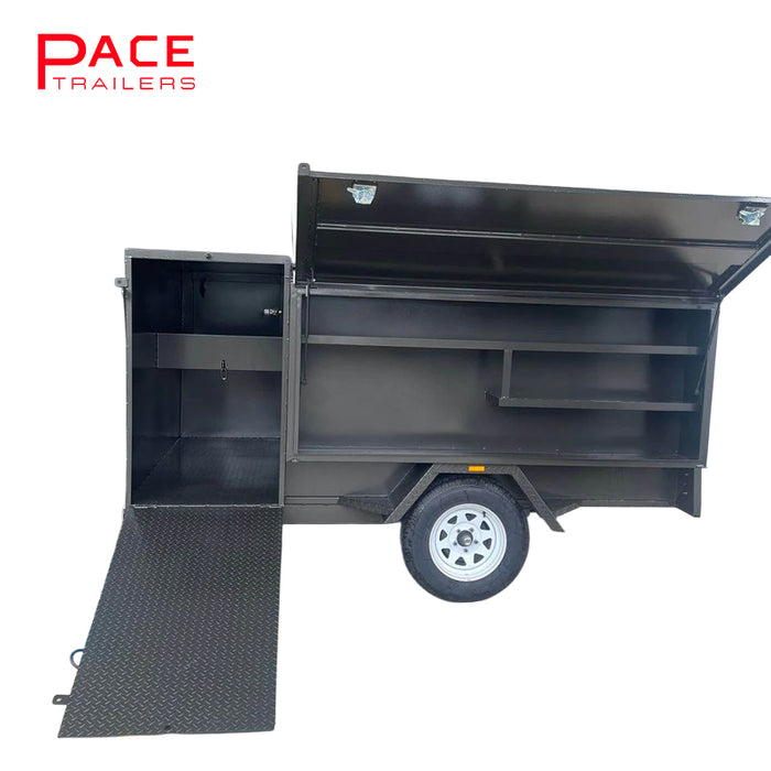 7x5 Lawn Mower Gardener Trailer