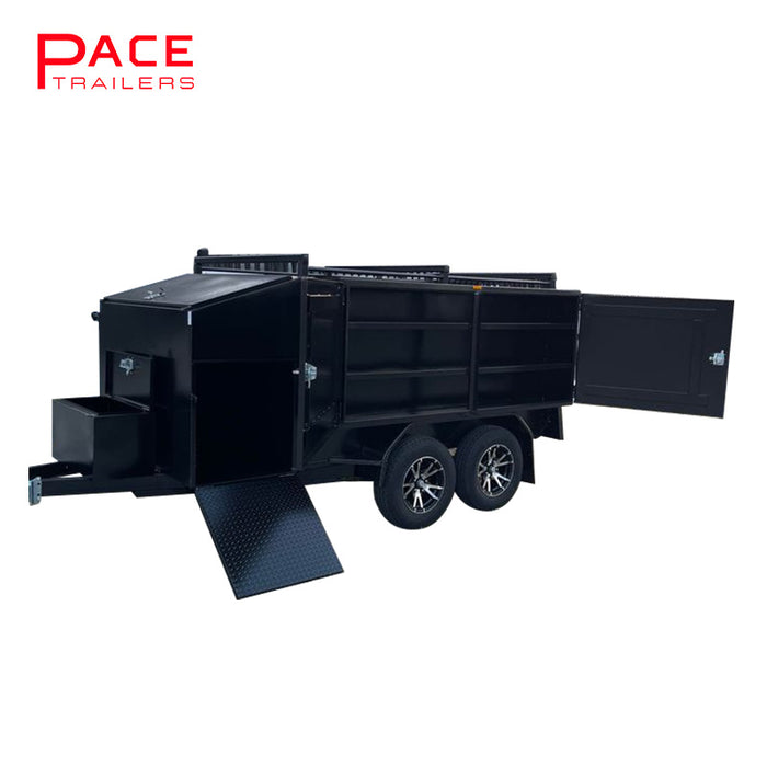 8x5 Lawn Mower Tandem Trailer