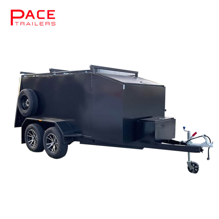 8x5 Lawn Mower Tandem Trailer