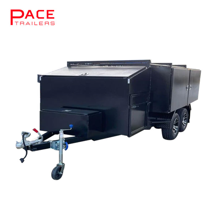 8x5 Lawn Mower Tandem Trailer