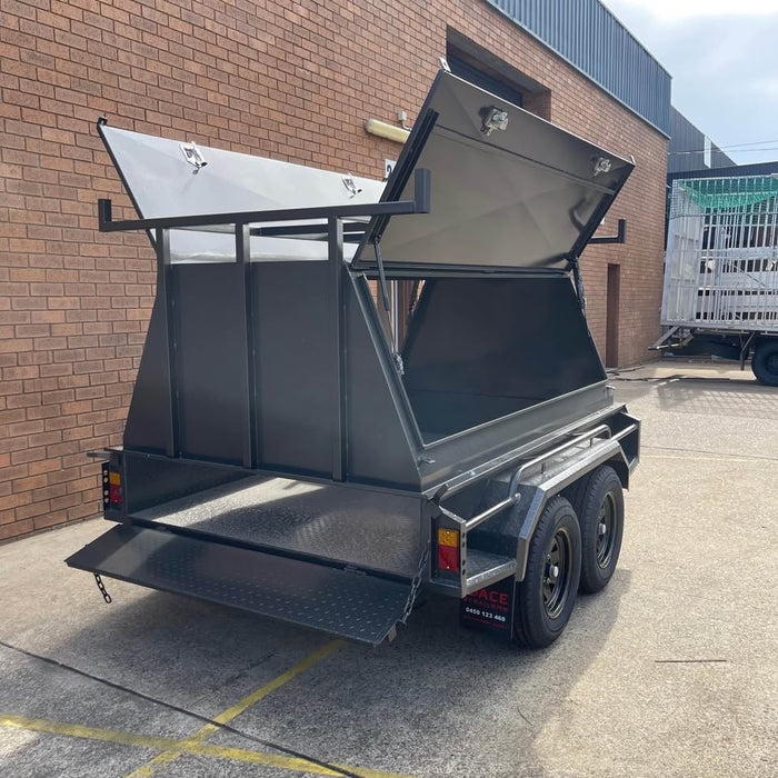 8x5 Tradesman Top Trailer - Low Sides + 2 pc Design