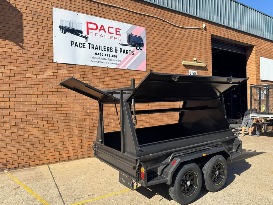8x5 Tandem Tradesman Top Trailer With Back Door