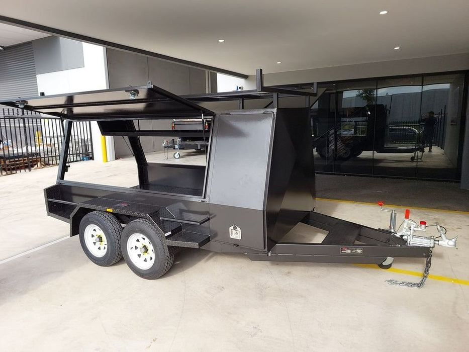 8x5 Tandem Tradesman Trailer With Compressor Box