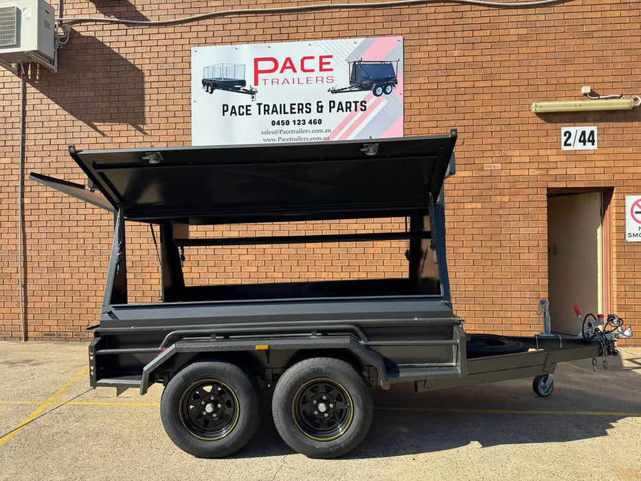 8x5 Tandem Tradesman Top Trailer With Back Door