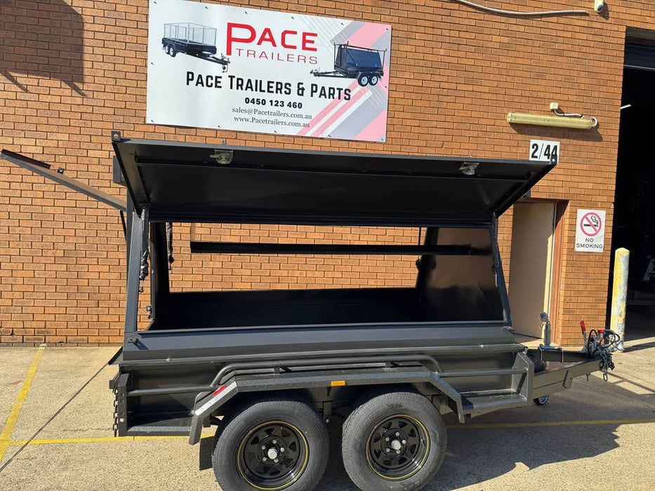 8x5 Tandem Tradesman Top Trailer With Back Door
