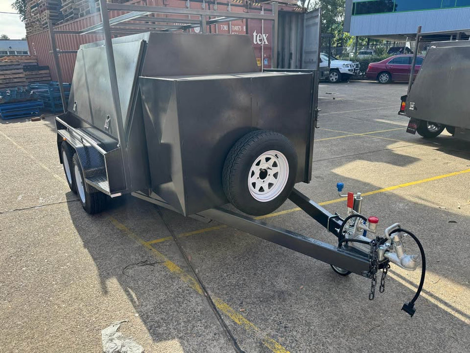 8x5 Tradesman Top 1pc Design + Small Compressor Box