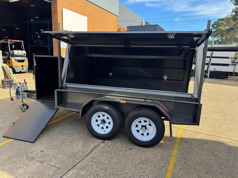8x5 Tradesman Top 1pc Design + Small Compressor Box