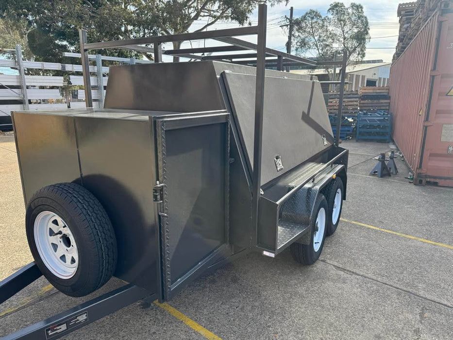8x5 Tradesman Top 1pc Design + Small Compressor Box