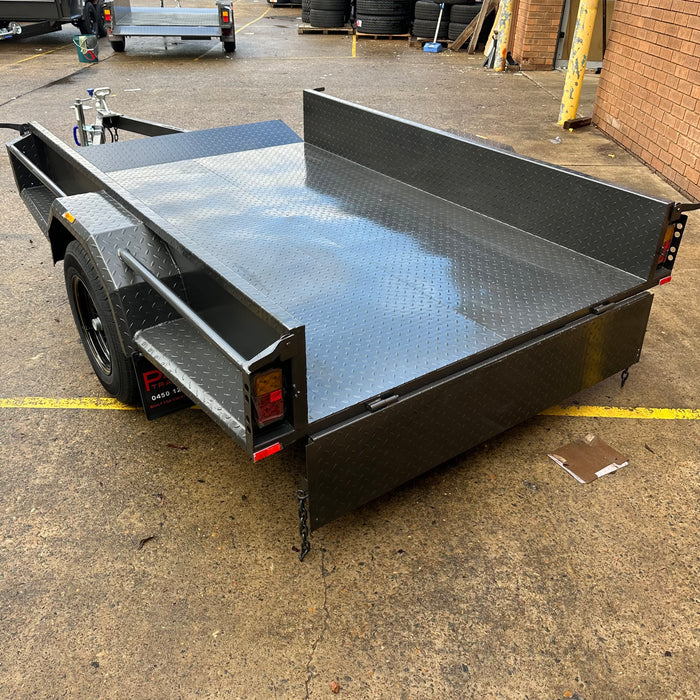 8x5 Single Axle Box Trailer