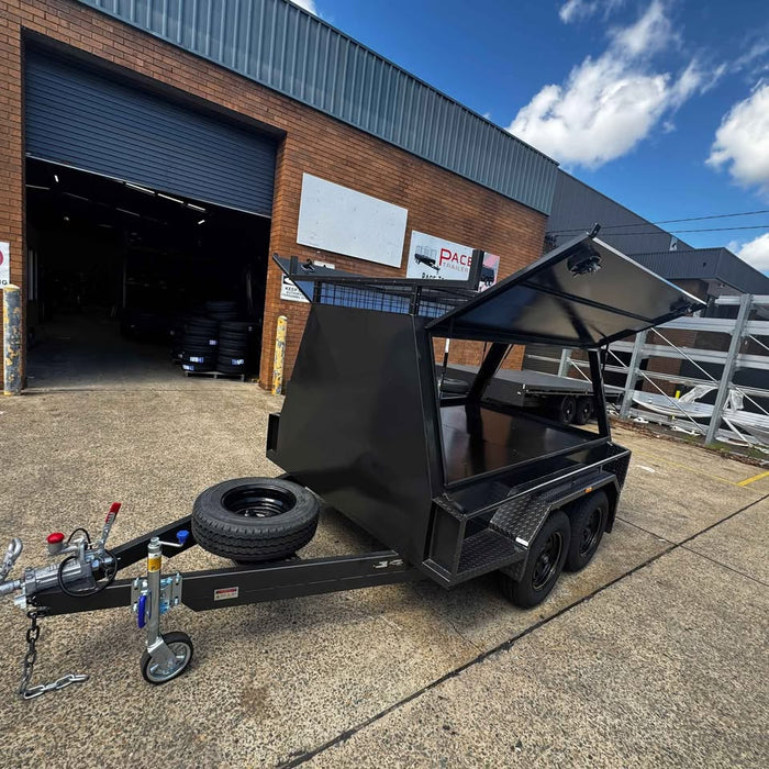 8x5 Tandem Tradesman Top Trailer With Full-Length Drawers