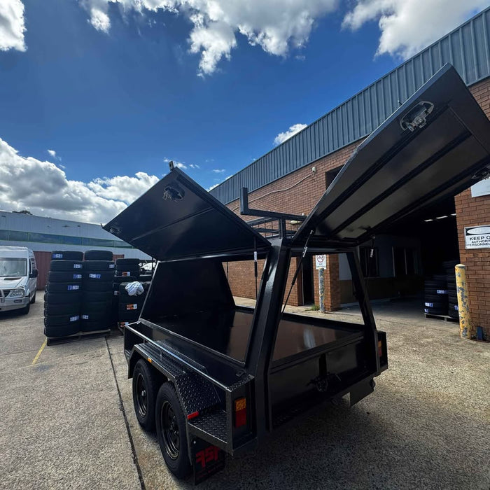 8x5 Tandem Tradesman Top Trailer With Full-Length Drawers