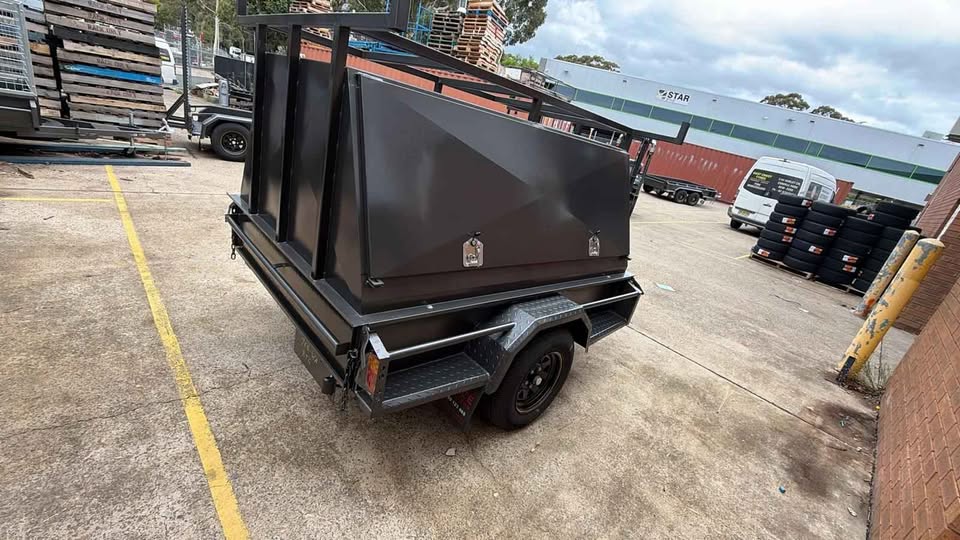 7x5 Single Axle Tradesman Trailer