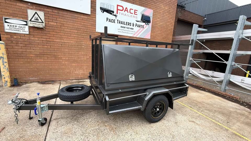 7x5 Single Axle Tradesman Trailer