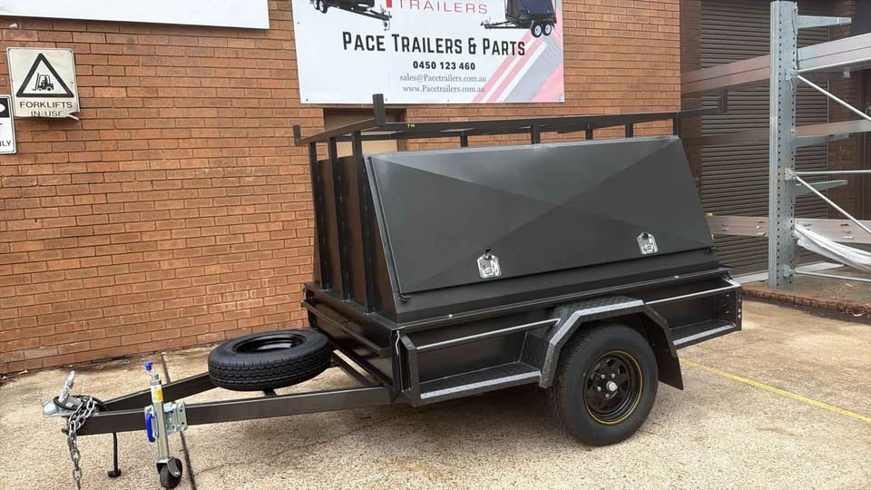 7x5 Single Axle Tradesman Trailer