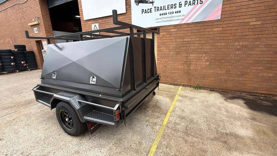 7x5 Single Axle Tradesman Trailer