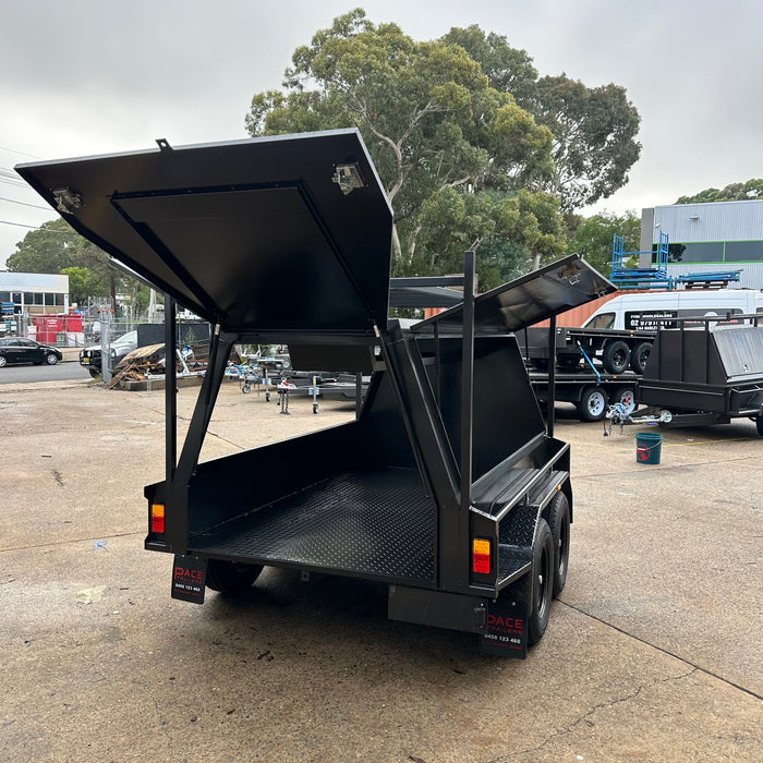 8x5 Tandem Tradesman Top Trailer – 1Piece Design