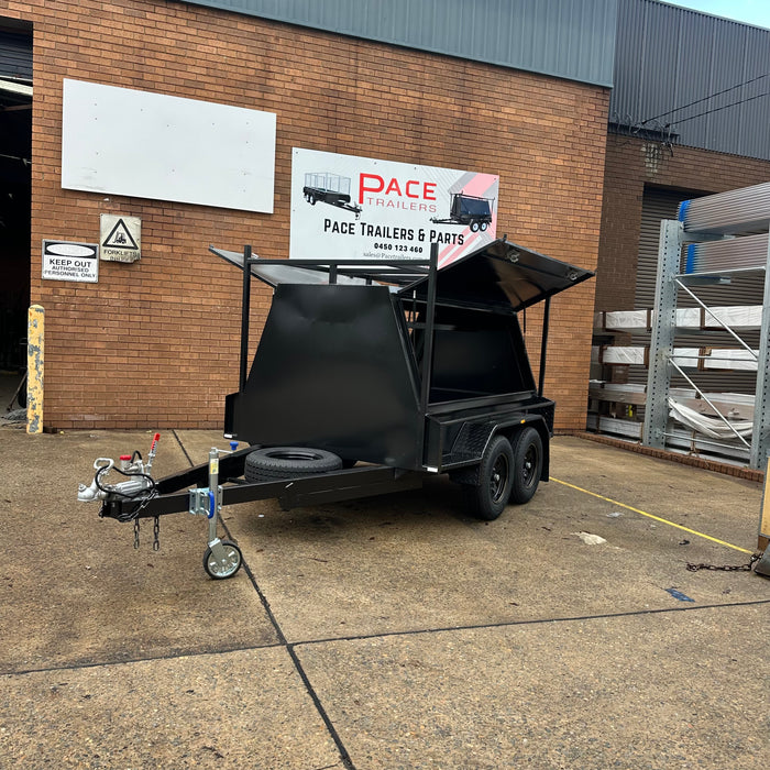 8x5 Tandem Tradesman Top Trailer – 1Piece Design