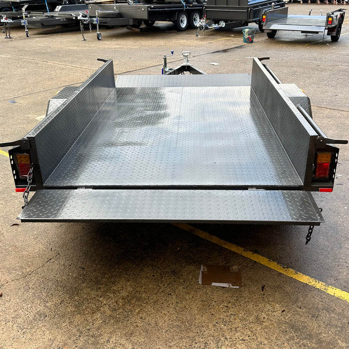8x5 Single Axle Box Trailer